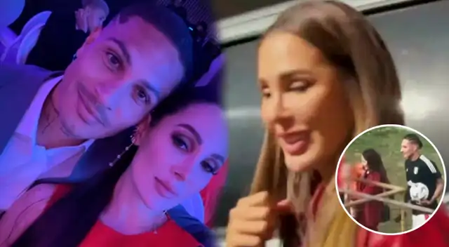 Ana Paula Consorte no responde sobre su relación con Paolo Guerrero.