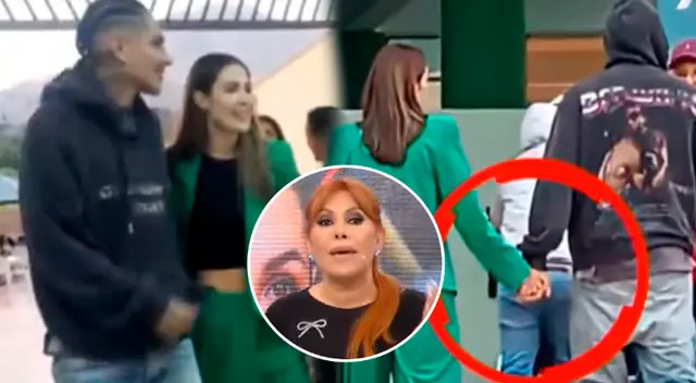 Paolo Guerrero y Ana Paula Consorte juntos en el hipódromo. Paolo Guerrero y Ana Paula Consorte juntos en el hipódromo.