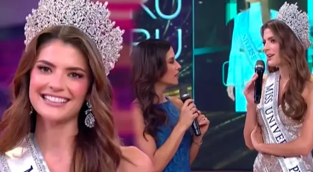 Tatiana Calmell, Miss Perú 2024, se muestra afónica tras el certamen de belleza.