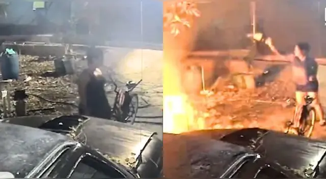 Mujer pierde los papeles y quema el auto de su expareja por una sorprende razón que es viral en X.