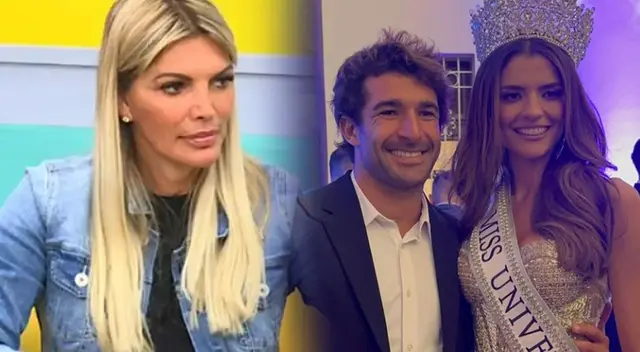 Tatiana Calmell: Su novio es punto de críticas por posar con corona del Miss Perú.