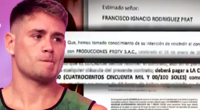 Esto Es Guerra demandaría a Pancho Rodríguez y pediría casi medio millón de soles por dejar reality. Esto Es Guerra demandaría a Pancho Rodríguez y pediría casi medio millón de soles por dejar reality.