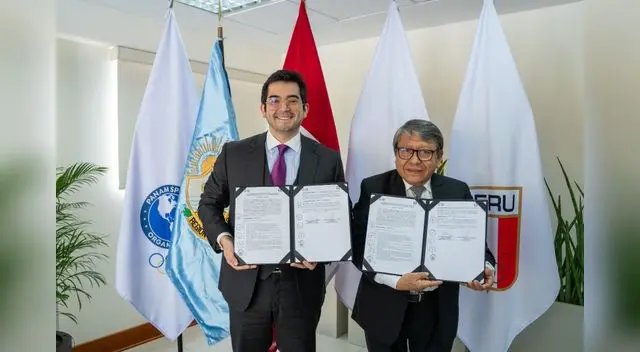 Renzo Manyari y Ciro Castillo. Renzo Manyari y Ciro Castillo.