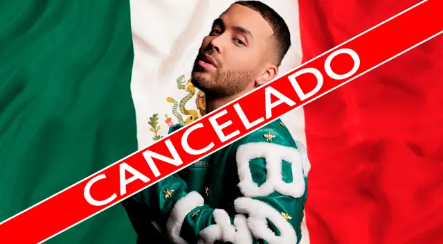 Prince Royce cancela sus nueve conciertos en México.