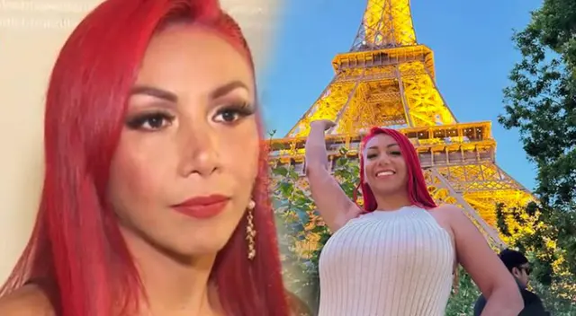 Deysi Araujo pronuncia mal el nombre de la Torre Eiffel.