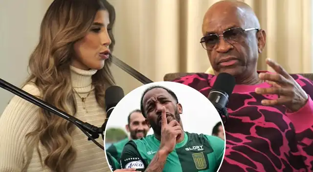 Yahaira Plasencia encara a Sergio George sobre Jefferson Farfán. Yahaira Plasencia encara a Sergio George sobre Jefferson Farfán.