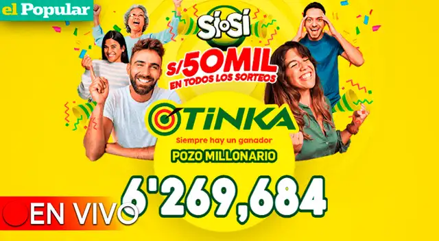 La Tinka este domingo 16 de junio. La Tinka este domingo 16 de junio.