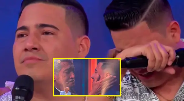 Pedro Loli destrozado al recordar a su papá fallecido.