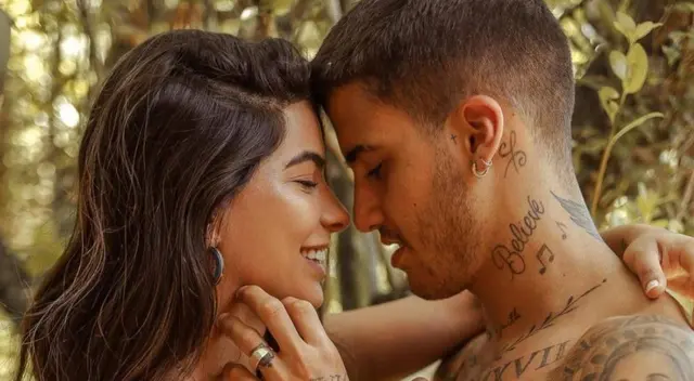 Ivana Yturbe felicita a Beto Da Silva como padre. Ivana Yturbe felicita a Beto Da Silva como padre.