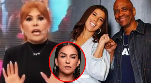 Magaly Medina responde a Sergio George y defiende a Daniela Darcourt. Magaly Medina responde a Sergio George y defiende a Daniela Darcourt.