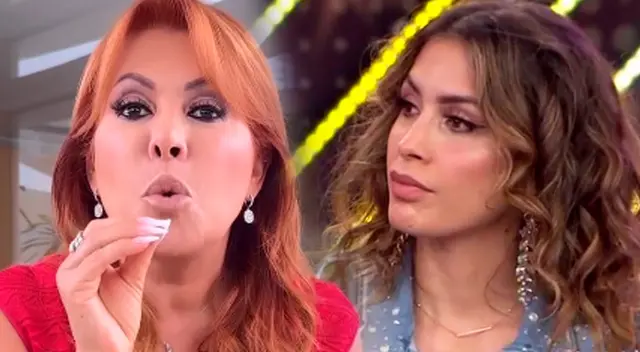 Milett Figueroa recibe críticas de Magaly Medina. Milett Figueroa recibe críticas de Magaly Medina.