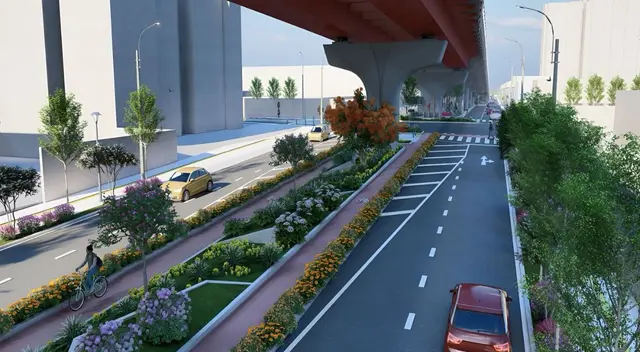 Se proyecta que la construcción estará finalizada para el año 2028, según MTC. Se proyecta que la construcción estará finalizada para el año 2028, según MTC.