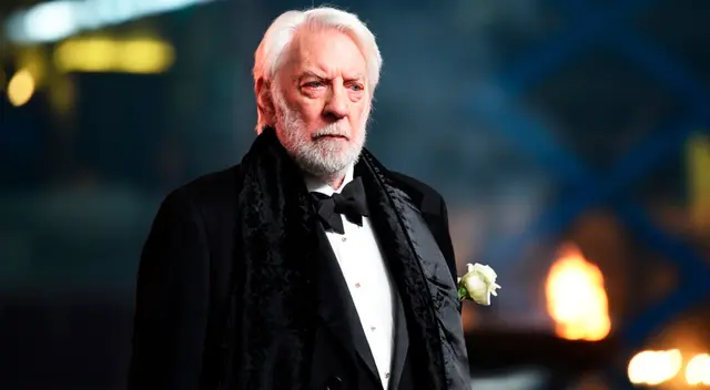 Donald Sutherland, reconocido actor de 'Los Juegos del Hambre', falleció a los 88 años