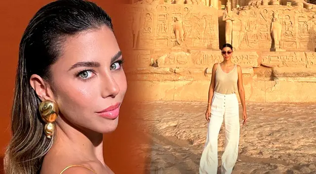 Alondra García Miró quedó maravillada con Egipto.