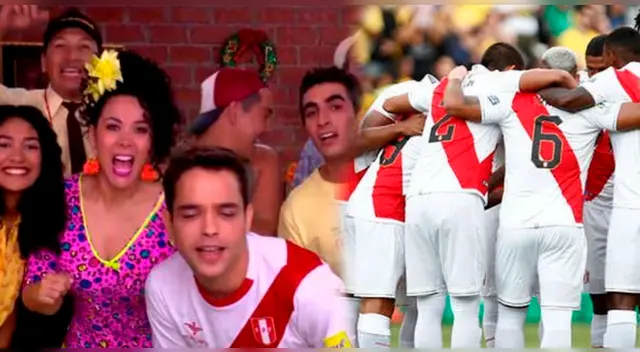 Actores emocionados frente al 'Perú vs. Chile' por la Copa América.