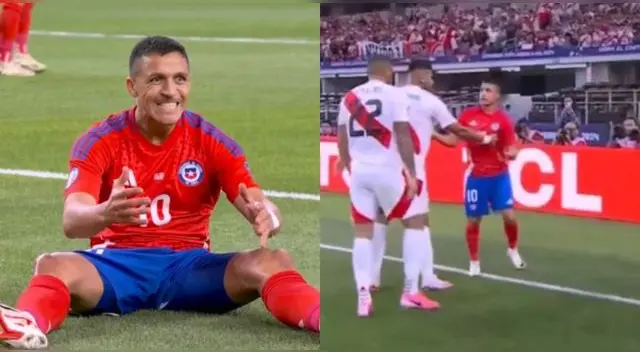 Alexis Sánchez falló el 1-0 de Chile ante Perú por Copa América 2024