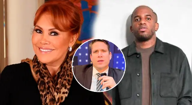 Magaly Medina cree que Jefferson Farfán no soporta su amistad con Paco Bazán.