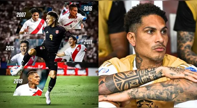 Paolo Guerrero disputa su sexta Copa América vistiendo los colores de la camiseta de Perú.