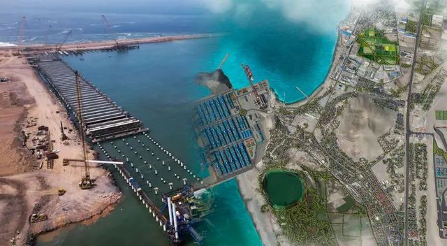 Megapuerto de Chancay traerá comercio en la zona norte de Lima y pobladores elevan el precio de sus terrenos.