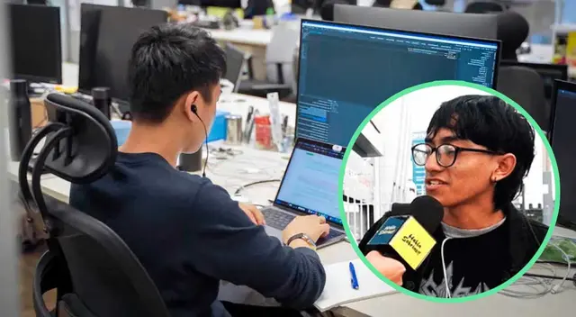 El joven abrió un debate acerca del mercado laboral peruano.