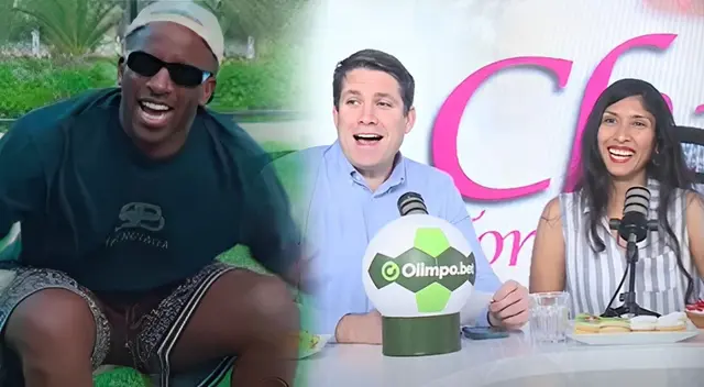 Paco Bazán se burla con invitada de la forma de hablar de Jefferson Farfán.