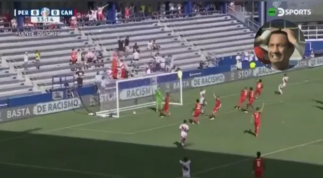 Gianluca Lapadula hizo el 1-0 de Perú ante Canadá, pero gol fue anulado por adelantado Gianluca Lapadula hizo el 1-0 de Perú ante Canadá, pero gol fue anulado por adelantado