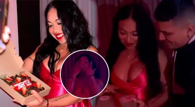 Dayanita es sorprendida por su novio con detallazo y llora. Dayanita es sorprendida por su novio con detallazo y llora.