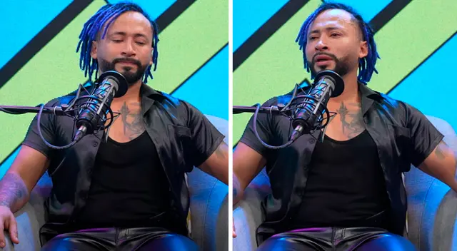 Zumba rompe en llanto al recordar su dura infancia. Zumba rompe en llanto al recordar su dura infancia.