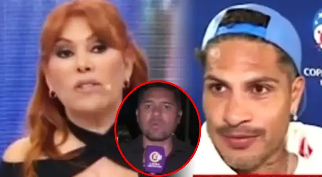 Magaly Medina se pronuncia tras polémica discusión entre Paolo Guerrero y reportero de Latina. Magaly Medina se pronuncia tras polémica discusión entre Paolo Guerrero y reportero de Latina.