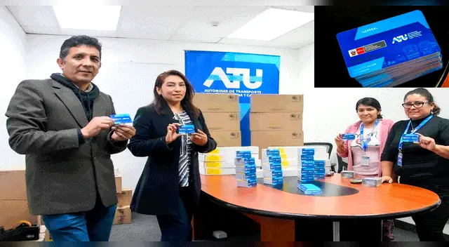 La ATU precisó que las tarjetas, pasarán por un proceso de pruebas a cargo de especialistas para verificar su correcto funcionamiento