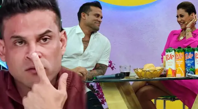 Christian Domínguez habló sobre el romance falso con Karla Tarazona.