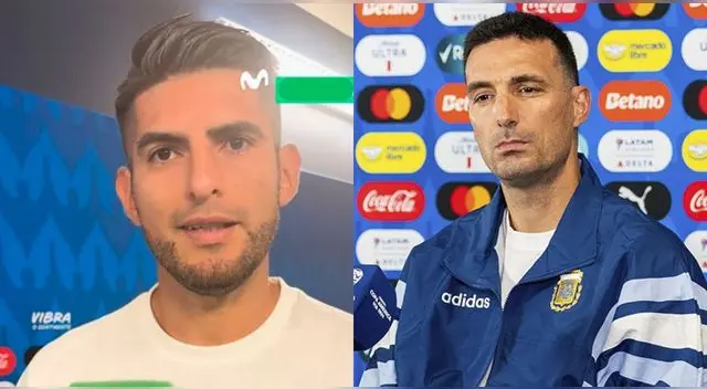 Carlos Zambrano responde a Lionel Scaloni por decir que usará suplente ante Perú. Carlos Zambrano responde a Lionel Scaloni por decir que usará suplente ante Perú.