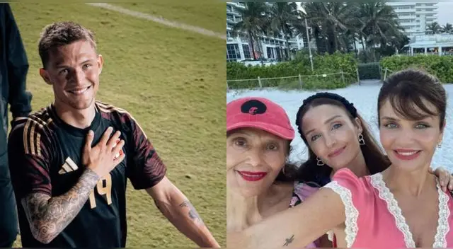 Familiares de Oliver Sonne llegaron a Miami para el Perú vs Argentina por la Copa América 2024.