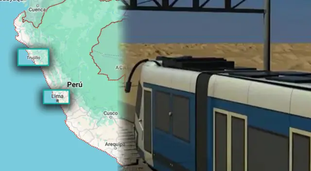 Nueva ruta del Tren del Norte que beneficiará a millones de personas. Nueva ruta del Tren del Norte que beneficiará a millones de personas.
