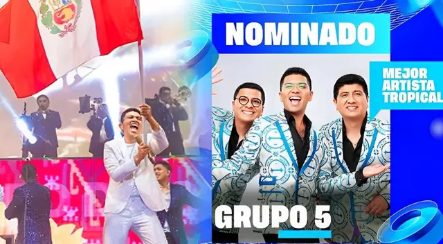 Conoce cómo votar por Grupo 5 en los Premios Heat. Conoce cómo votar por Grupo 5 en los Premios Heat.