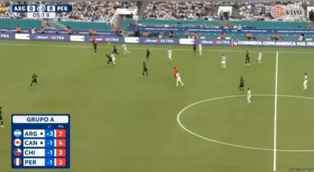 Carlos Zambrano metió un duro golpe a Lautaro Martínez e hizo la primera falta de la 'Bicolor'