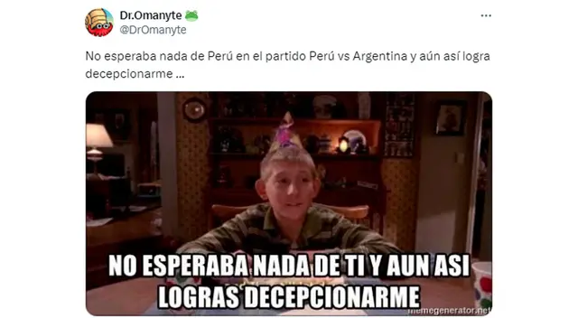 Los mejores memes tras la eliminación de Perú en Copa América 2024