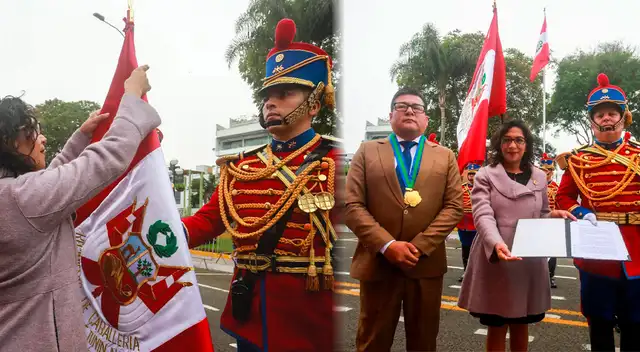 Condecoración máxima a los Húsares de Junín.