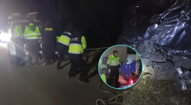 Accidente de tránsito en abismo de Huaraz deja cuatro fallecidos