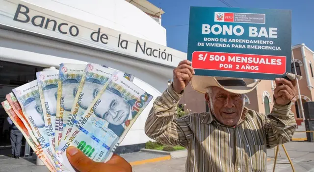 El Bono BAE se entrega a los peruanos afectados por desastres naturales por el MVCS. El Bono BAE se entrega a los peruanos afectados por desastres naturales por el MVCS.