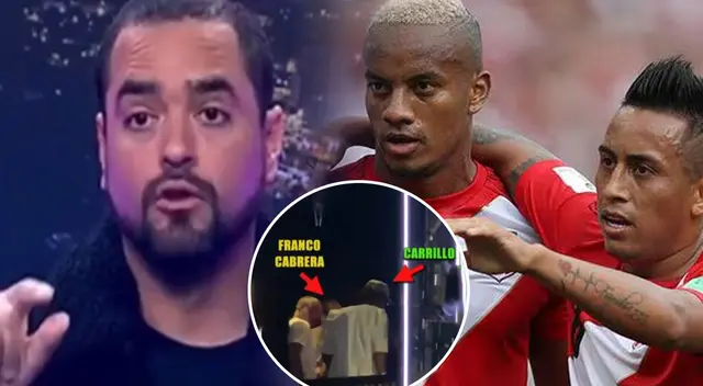 Franco Cabrera pasa incómodo momento al ser consultado por fiesta a la que asistió con Christian Cueva y André Carrillo. Franco Cabrera pasa incómodo momento al ser consultado por fiesta a la que asistió con Christian Cueva y André Carrillo.