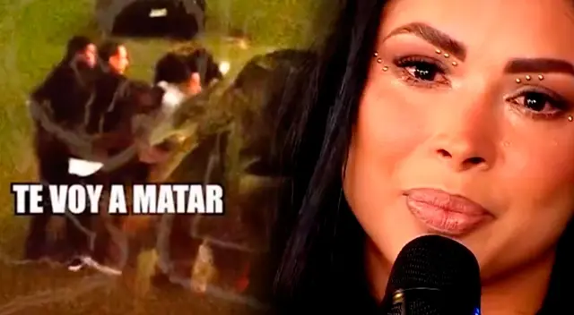 Auto de Christian Cueva aparece en cumpleaños de Pamela Franco.