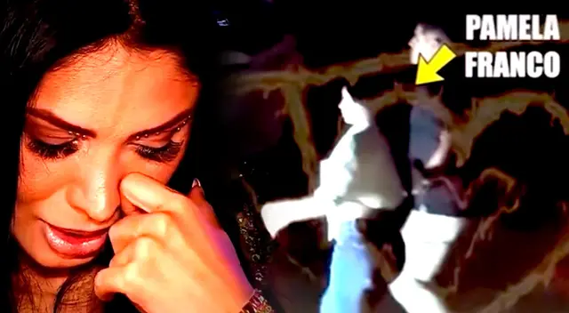Pamela Franco y su reacción al ver pelea en su fiesta de cumpleaños. Pamela Franco y su reacción al ver pelea en su fiesta de cumpleaños.