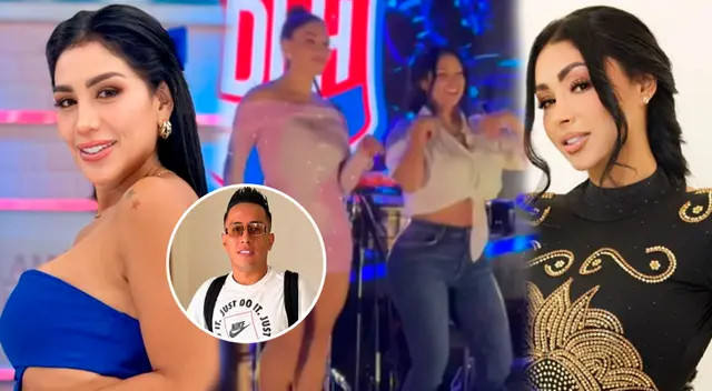 Leysi Suárez fue una de las flamantes invitadas al cumpleaños de Pamela Franco.