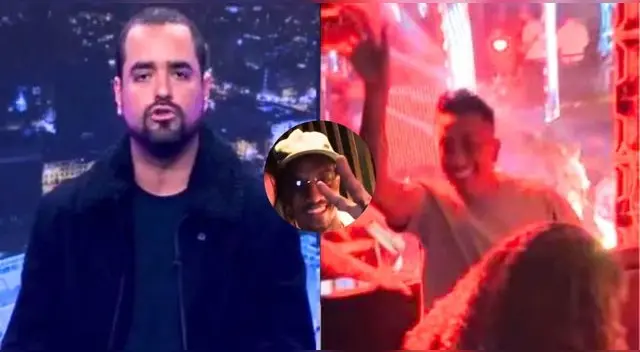 Franco Cabrera habla sobre su encuentro con André Carrillo y Christian Cueva en salsoteca.