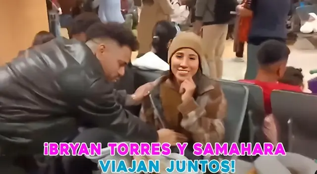 Samahara Lobatón y Bryan Torres viajaron juntos a Argentina. Samahara Lobatón y Bryan Torres viajaron juntos a Argentina.