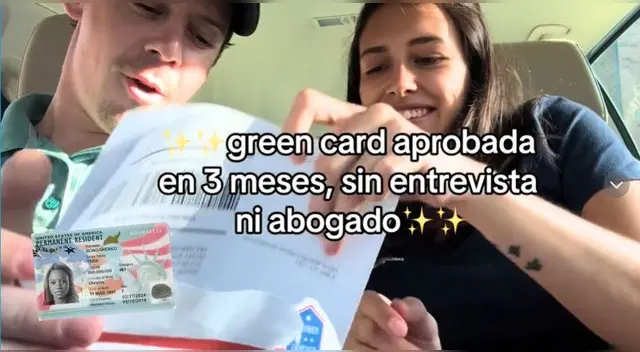 Mexicana revela que consiguió la Green Card de EE.UU. en tres meses y sin ayuda profesional para los trámites. Mexicana revela que consiguió la Green Card de EE.UU. en tres meses y sin ayuda profesional para los trámites.