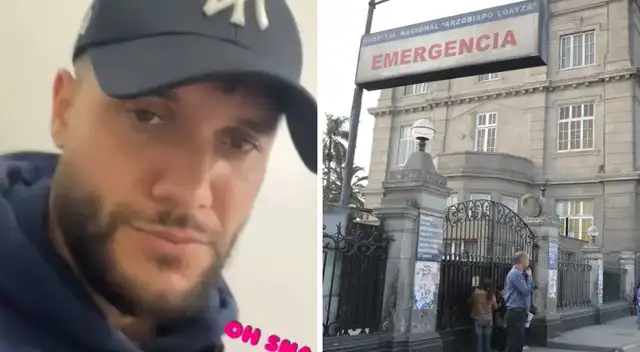 Fabio Agostini arremete contra el Hospital Arzobispo Loayza y denuncia pésima atención.
