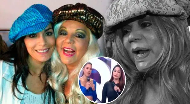 Yola Polastri estuvo presente en el entierro de la hija de Evelyn Vela.