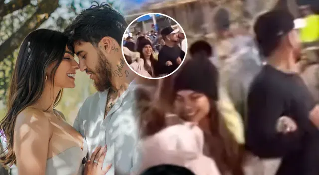 Yvana Yturbe y Beto Ortiz bailan su huaynito con las bandas en Tarma. Yvana Yturbe y Beto Ortiz bailan su huaynito con las bandas en Tarma.